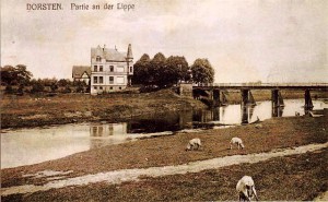 Lippebrücke um 1905