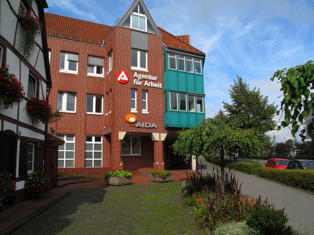 Agentur für Arbeit in Dorsten; Foto: Wolf Stegemann