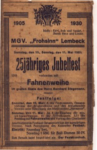 MGV "Frohsinn" Lembeck